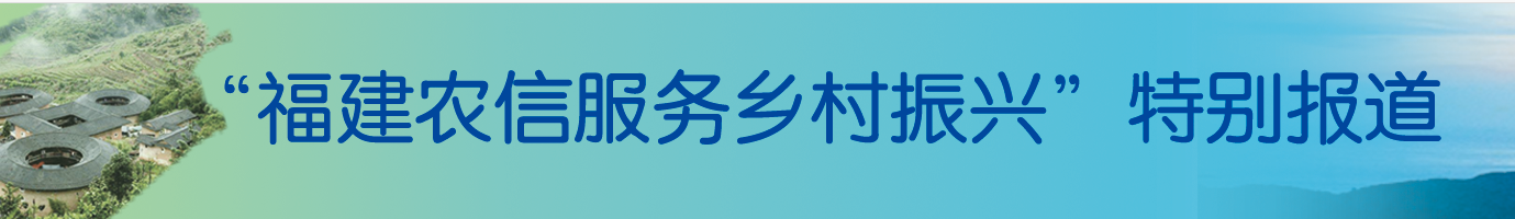 “福建农信服务乡村振兴”特别报道